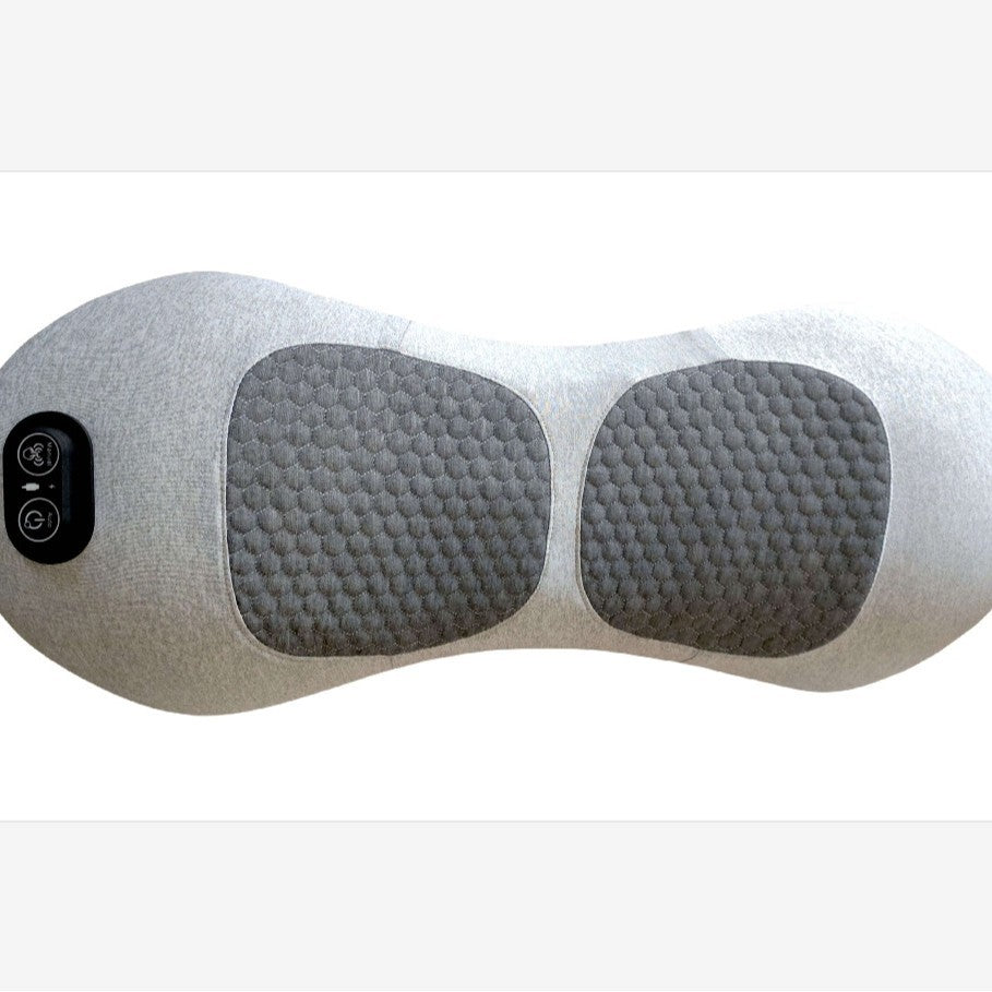 Lumbar Heating Support Pillow with Vibration Massage