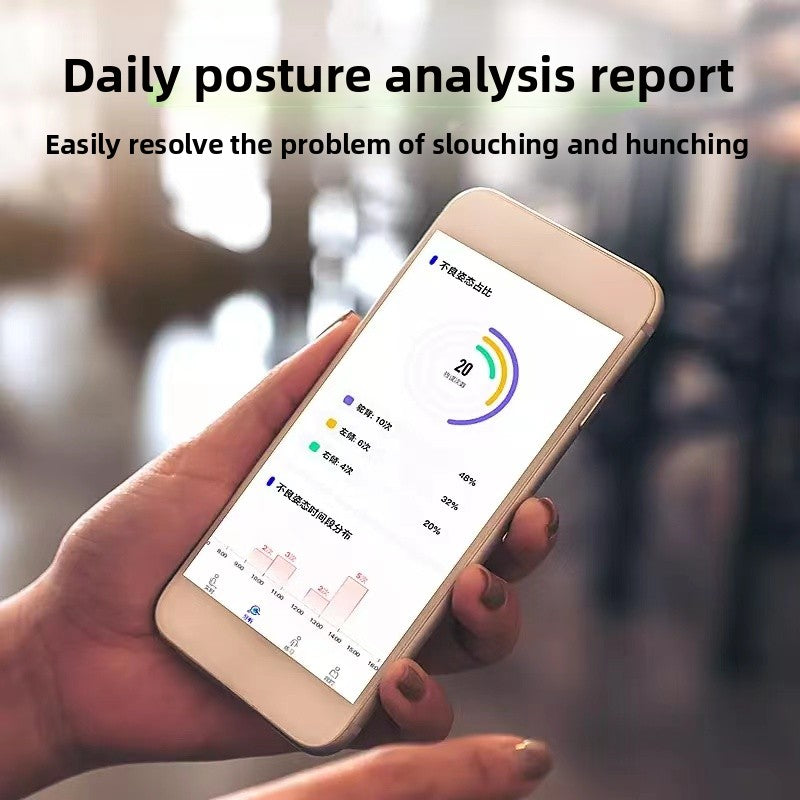 Smart Posture Corrector with Vibration Alert